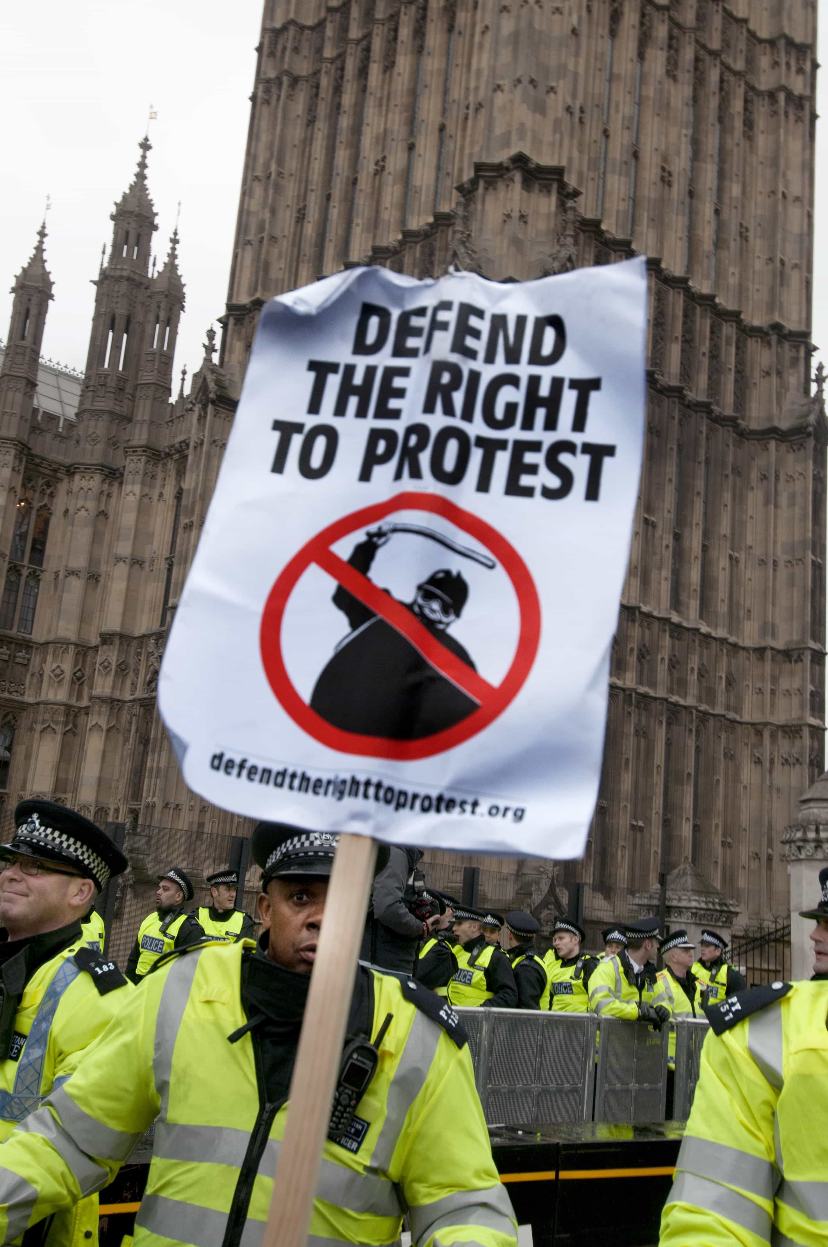 UK Calls for protection of Right to Protest ARTICLE 19