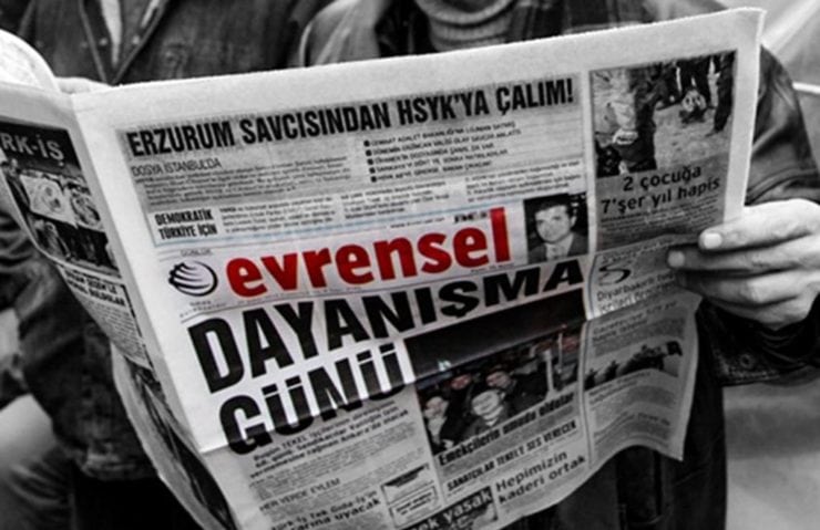 Turkey: ARTICLE 19 calls for end to advertising ban on the newspaper Evrensel