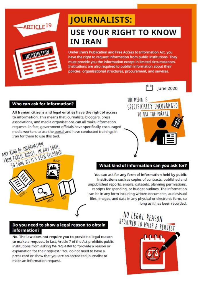 journalists factsheet