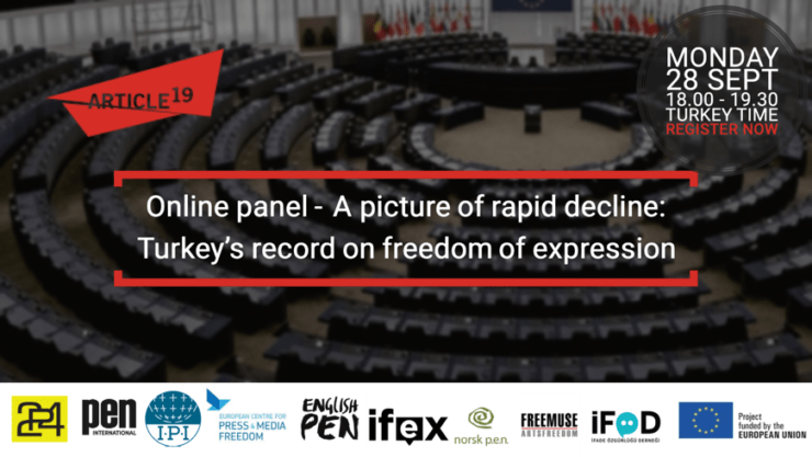 A picture of rapid decline: Turkey’s record on freedom of expression – Online Panel
