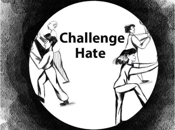 Challenge Hate campaign image 