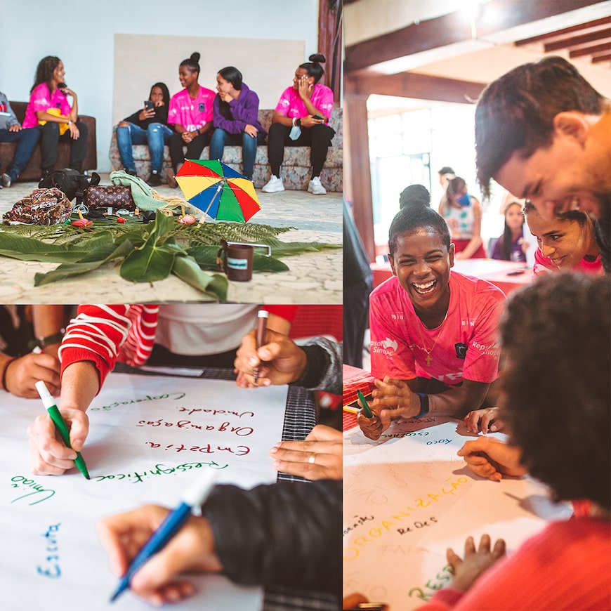 community project run in a rural area of Brazil led by the Silo arte e latitude organisation
