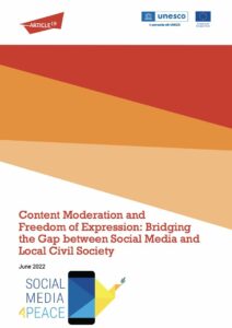 Content moderation report cover